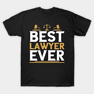 Attorney Funny Advocate Law Lover Best Lawyer T-Shirt